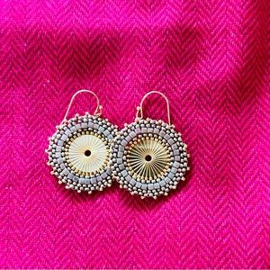 Fabulously festive earrings. New. Very lite!
